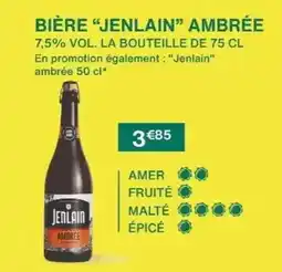 Monoprix Jenlain - bière offre