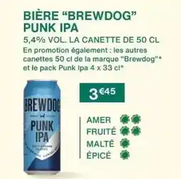 Monoprix Brewdog - bière punk ipa offre