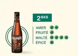 Monoprix Kwak - amer fruité malté épicé offre