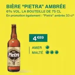 Monoprix Pietra - biere offre