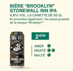 Monoprix Brooklyn - bière offre