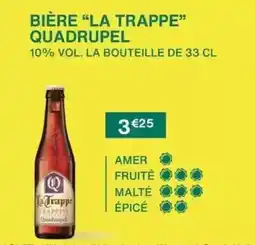 Monoprix La trappe - bière offre
