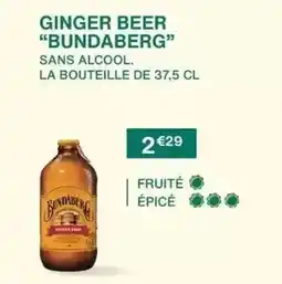 Monoprix Ginger beer offre