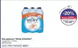 Monoprix Vichy - eau gazeuse offre