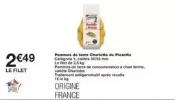 Monoprix Pommes de terre charlette de picardie offre