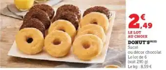 Super U Donut's offre