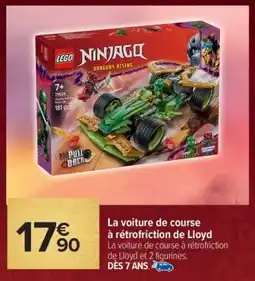 Carrefour La voiture de course à rétrofriction de Lloyd offre