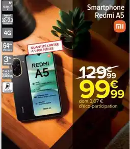 Carrefour Smartphone Redmi A5 offre