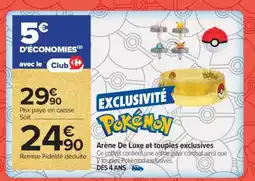 Carrefour Arène De Luxe et toupies exclusives offre