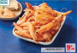 Hyper U Crevettes cuites offre