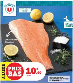 Hyper U U Filet de saumon atlantique des fjords de norvege offre