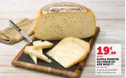 Hyper U Gouda fermier au cumin ou aux noix offre