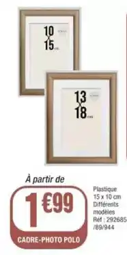 La Foir'Fouille Plastique 15 x 10 cm différents offre