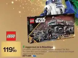Carrefour Lego - juggernaut de la république offre