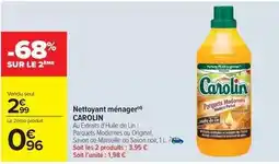 Carrefour Drive Carolin - nettoyant ménager offre