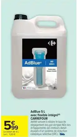 Carrefour Drive Carrefour - adblue 5 l offre