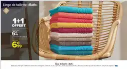 Carrefour Drive Tex - linge de toilette bath offre