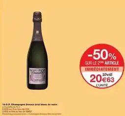 Monoprix Brut - champagne offre