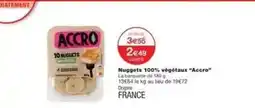 Monoprix Accro - nuggets 100% végétaux offre
