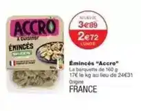 Monoprix Accro - émincés offre