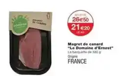 Monoprix Canard - magret de le domaine d'ernest offre