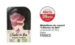 Monoprix Médaillons de canard offre
