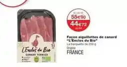 Monoprix Facon aiguillettes de canard offre