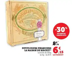 Hyper U Petits fours financiers la maison du biscuit offre