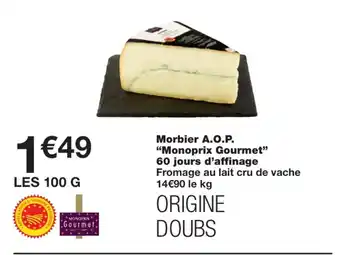 Monoprix Morbier offre