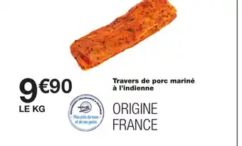 Monoprix Travers de porc marine à l'indienne offre