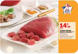 Hyper U Viande bovine piece a fondue offre