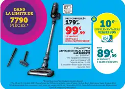 Hyper U ROWENTA Aspirateur balai x-pert 6.60 offre