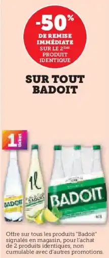 Hyper U BADOIT Sur tout offre