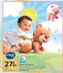Carrefour Ourson, 1,2,3 suis-moi offre