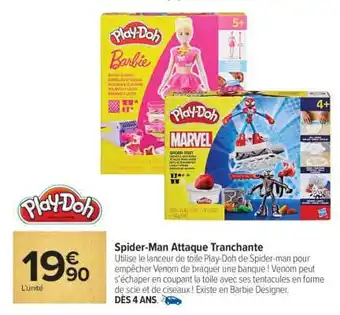 Carrefour Spider-Man Attaque Tranchante offre