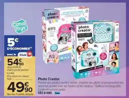 Carrefour Photo Creator offre
