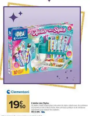 Carrefour L'atelier Des Stylos offre