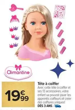 Carrefour Tête à coiffer offre