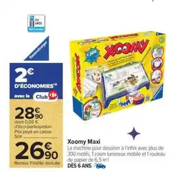 Carrefour Xoomy Maxi offre