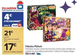 Carrefour Fabulus Potium offre