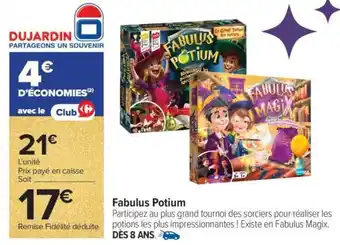 Carrefour Fabulus Potium offre