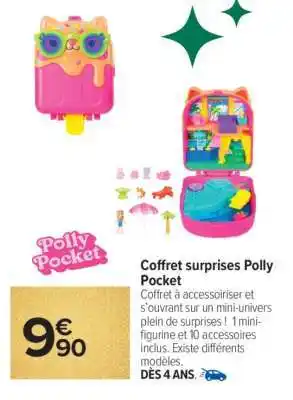 Carrefour Coffret surprises Polly Pocket offre