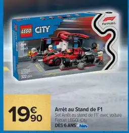 Carrefour Arrêt au Stand de F1 offre