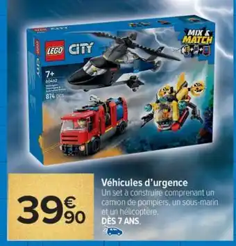 Carrefour Véhicules d’urgence offre