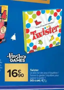 Carrefour Twister offre