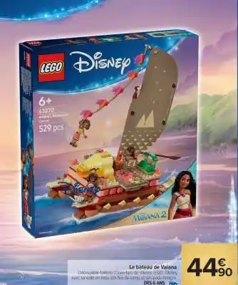 Carrefour Le bateau de Vaiana offre