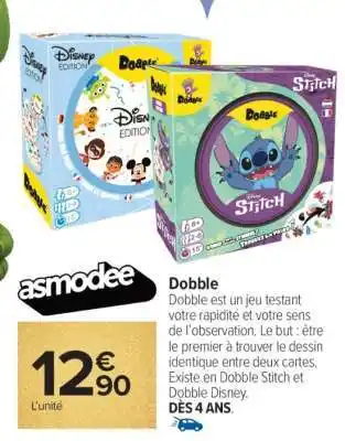 Carrefour Dobble offre