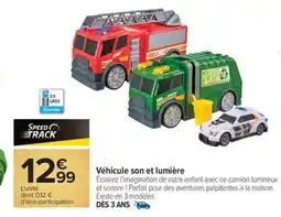 Carrefour Véhicule son et lumière offre