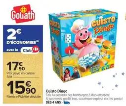 Carrefour Cuisto Dingo offre