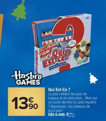 Carrefour Qui Est-Ce ? offre